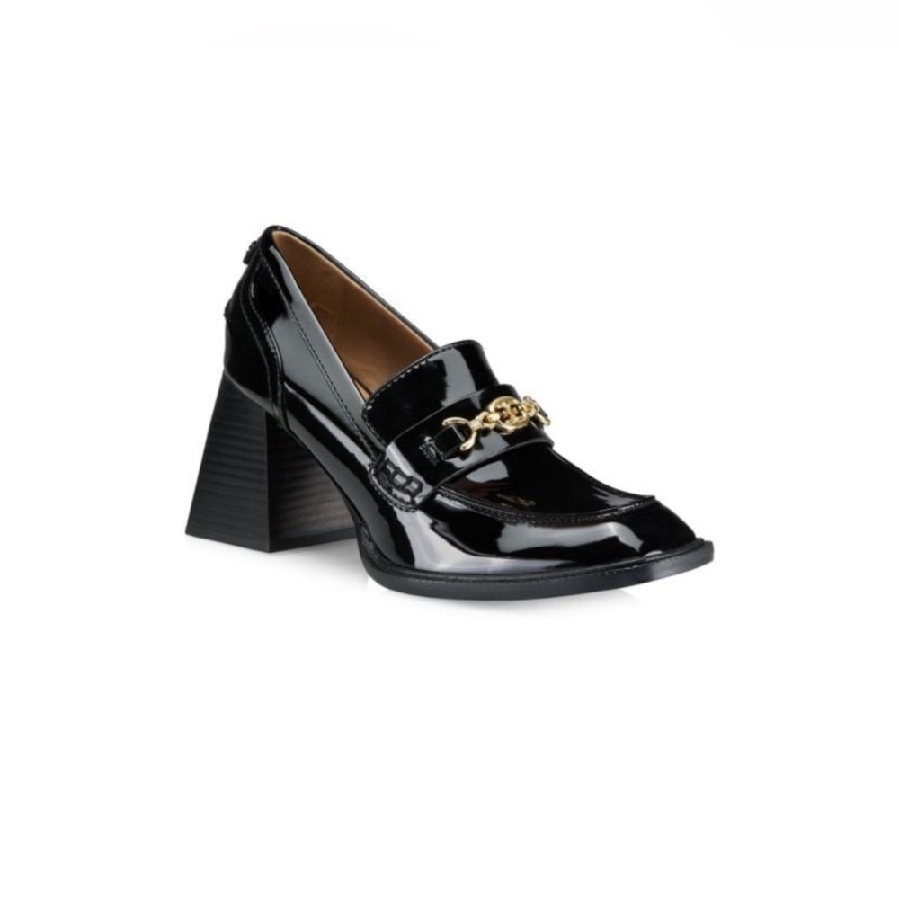 Sam Edelman Quincy Block Heel Loafer
Black Patent